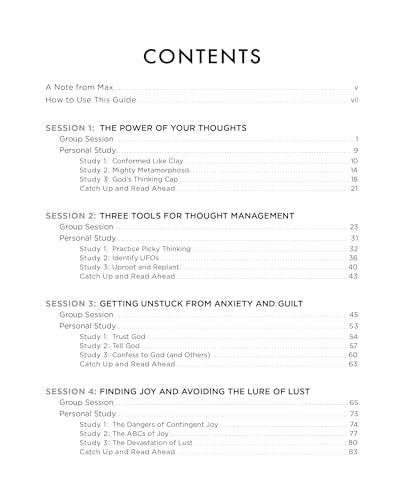 Tame Your Thoughts Bible Study Guide plus Streaming Video: Three Tools to Renew your Mind and Transform Your Life