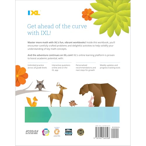 The IXL Ultimate 3rd Grade Math Workbook, Activity Book for Kids Ages 8-9 Covering Addition, Subtraction, Multiplication, Division, Fractions, Geometry, and More Mathematics (IXL Ultimate Workbooks)