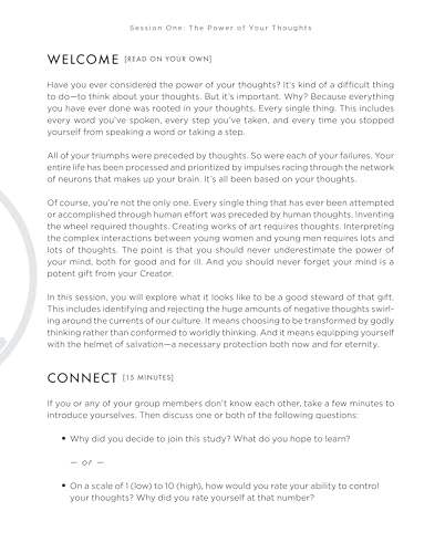 Tame Your Thoughts Bible Study Guide plus Streaming Video: Three Tools to Renew your Mind and Transform Your Life