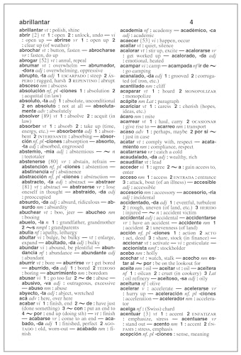 Webster's Spanish-English Dictionary for Students, Third Edition - Newest Edition