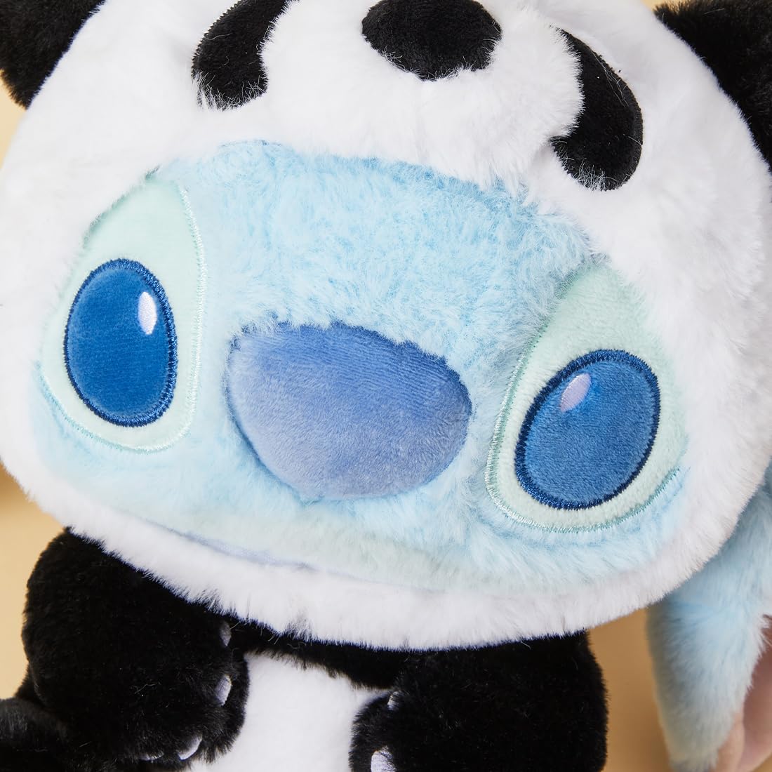 MINISO 11'' Disney Stitch Collection Panda Changing Plush Toy, Premium Stuffed Animal for Disney Fans