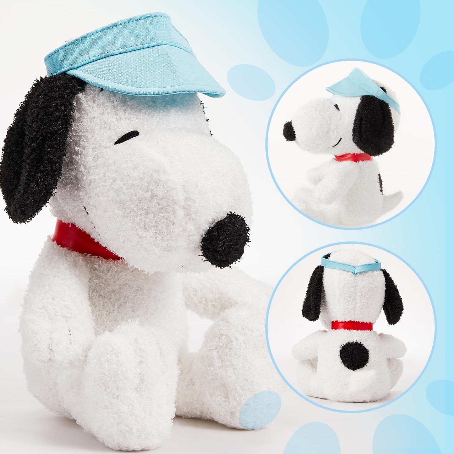 MINISO 14" Sitting Snoopy Plush Toy Stuffed Animals Plush Toy Summer Travel Collection for Kids Toddler Toys Boys Girls