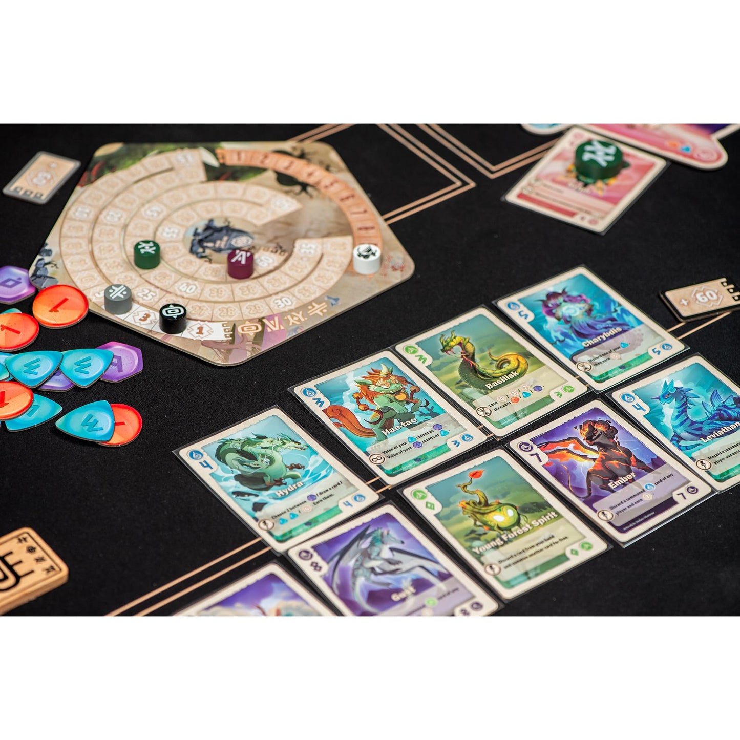 Renegade Game Studios: The Vale of Eternity - Drafting & Set Collection Card Game, Tame & Hunt Fantastical Monsters & Creatures, Ages 14+, 2-4 Players