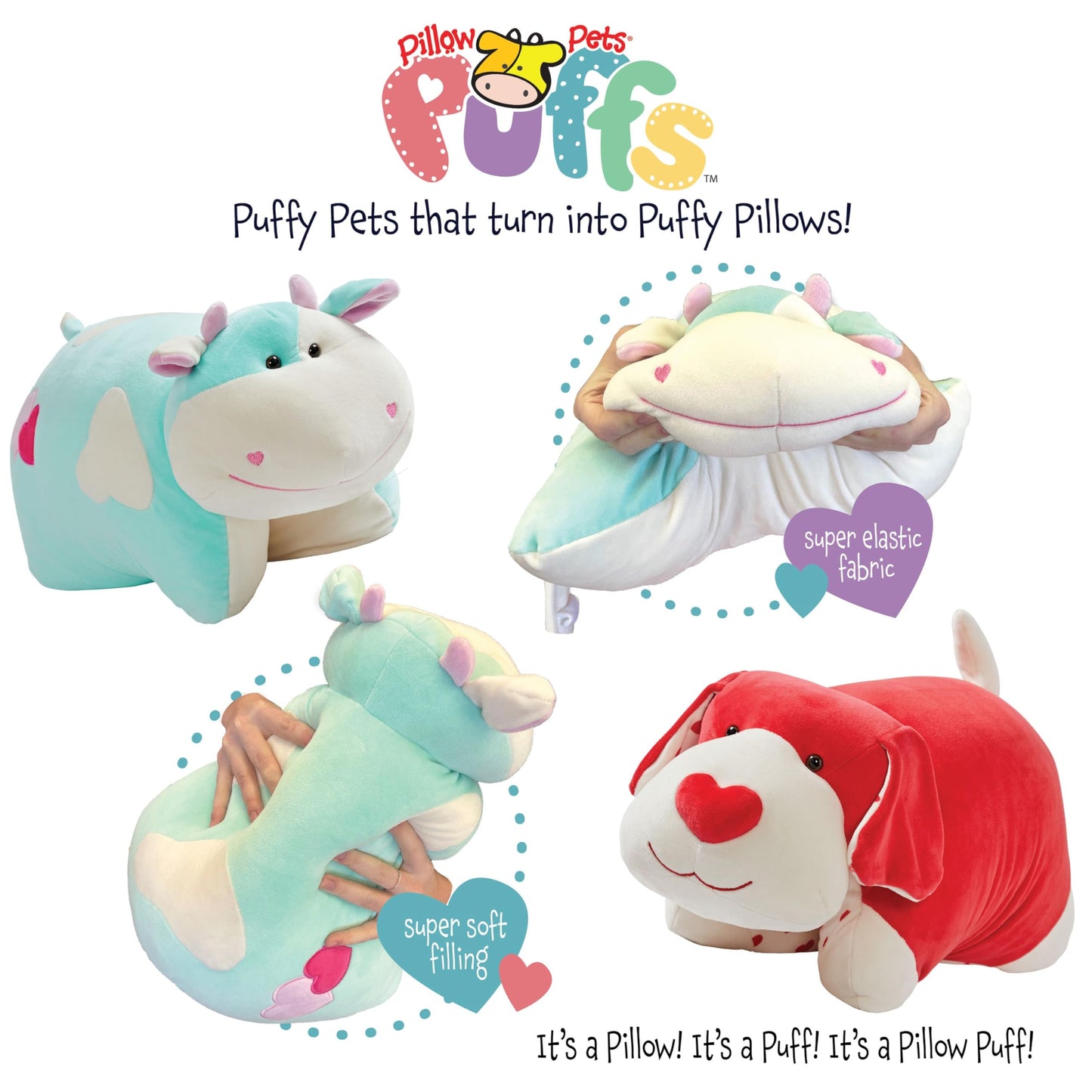 Pillow Pets - Sweet Scented Lavender Lamb Puff - Stuffed Animal - Plush