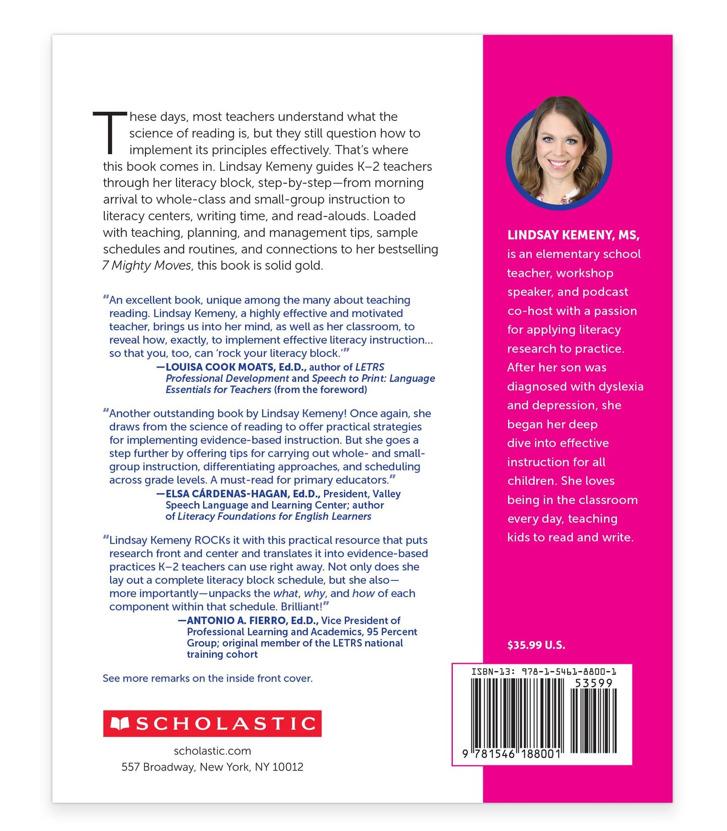 Rock Your Literacy Block: Mighty Moves to Organize Your Day and Optimize Student Learning (The Science of Reading in Practice)