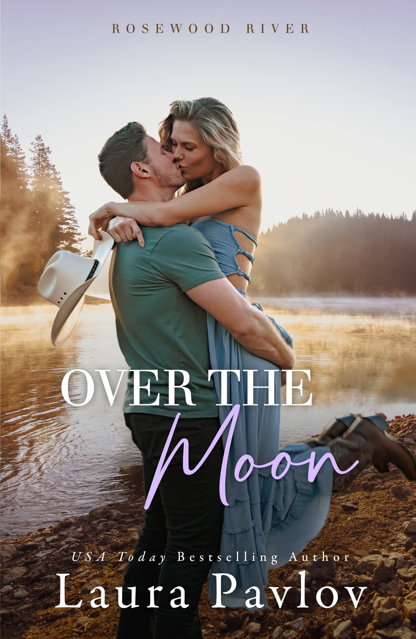 Over the Moon: A Small Town, Hockey Romance (Rosewood River Series Book 3)