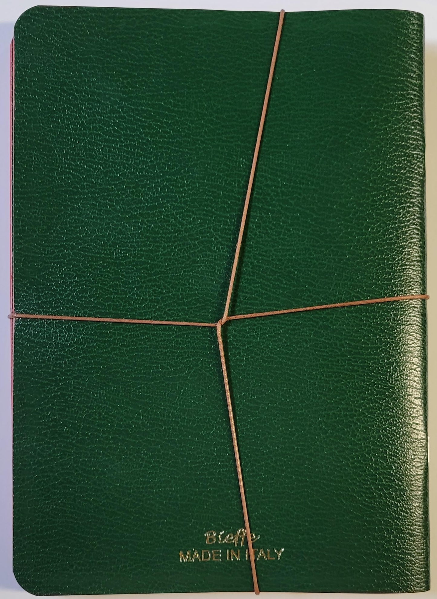 Bieffe Handmade Italy 3 Stationary Journal Note Book Drawing Writing Diary Lined (Deep Green)