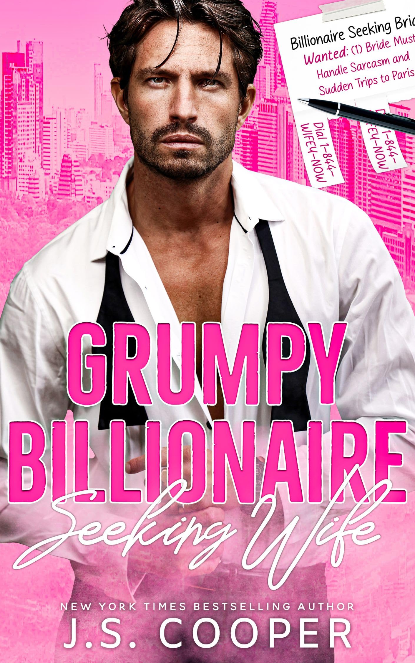 Grumpy Billionaire Seeking Wife (Billionaires Seeking Wives Club Book 1)