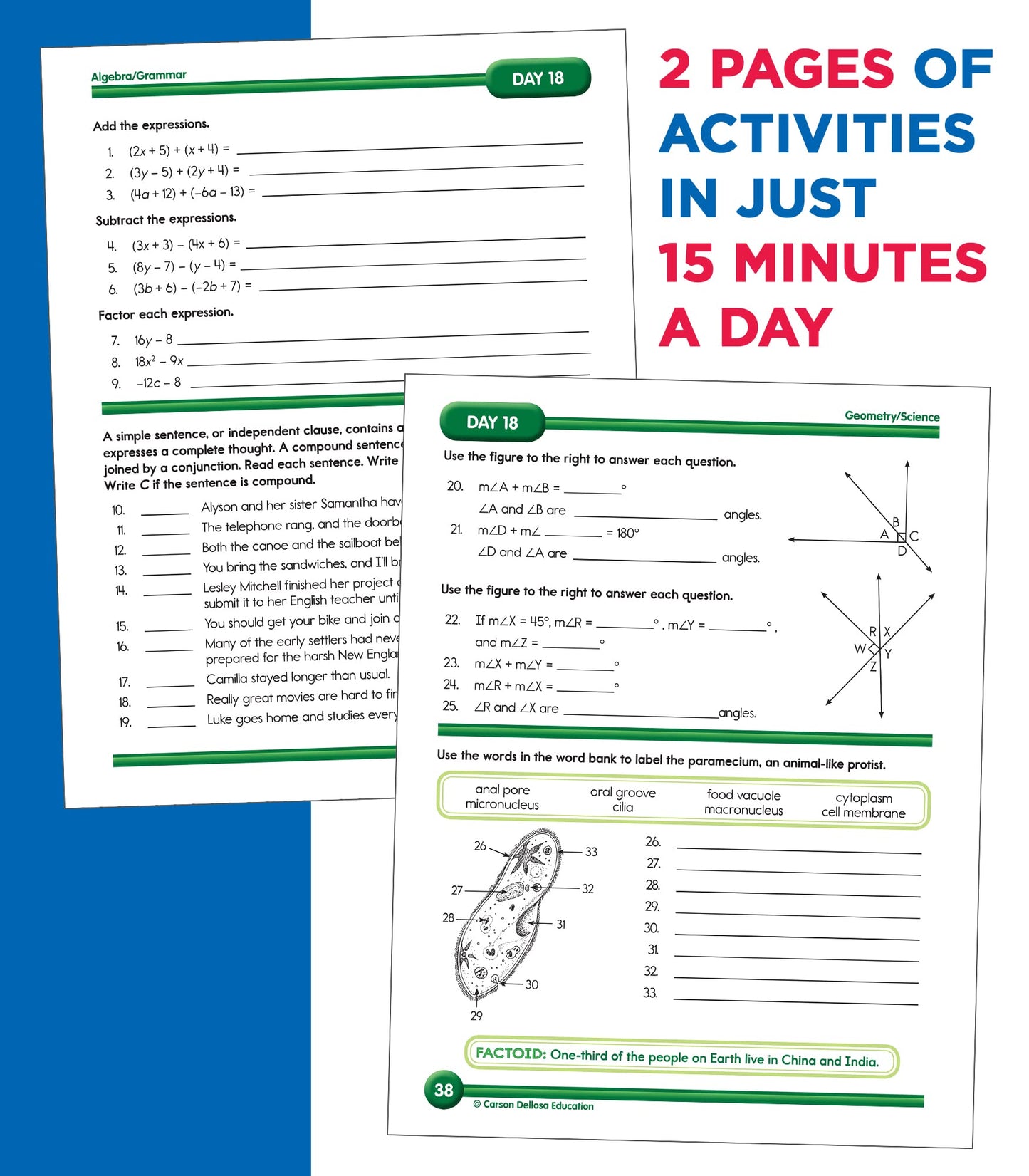 Summer Bridge Activities 7th Grade to 8th Grade Workbooks All Subjects, Math, Language Arts, Science, Social Studies, Fitness, Seventh & Eighth Grade With Flash Cards, eBooks & More (Volume 9)