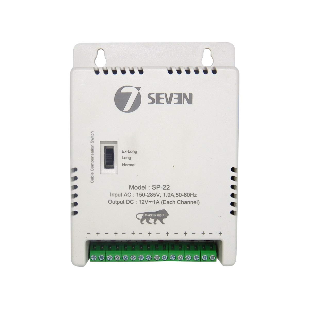 7SEVEN® CCTV Power Supply 8 Channel Camera 12V SMPS (SP-22)