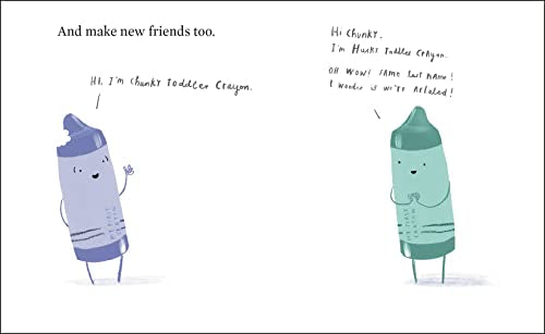 The Crayons Go Back to School (The Crayons Celebrate)