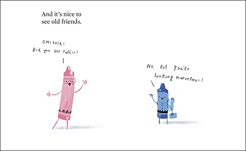 The Crayons Go Back to School (The Crayons Celebrate)