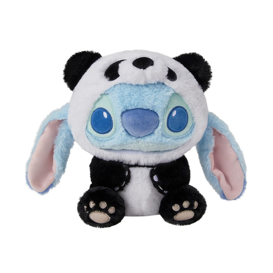 MINISO 11'' Disney Stitch Collection Panda Changing Plush Toy, Premium Stuffed Animal for Disney Fans
