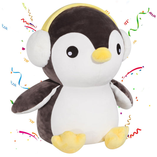 MMguai 16" Cute Big Penguin Plush Soft Body Pillow Plushies, Large Penguin Stuffed Animals Toy Room Decor, Gift for Girls and Boy, Birthdays, Easter