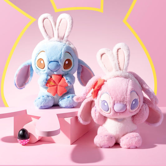 MINISO 11'' Lilo & Stitch Collection Plush Toy (Angel) Stuffed Animals, Mini Stuffed Animal Enthusiasts