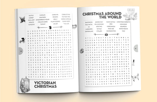 Cozy Christmas Word Search for Adults: Large Print Word Puzzles for Holiday Relaxation and Stress Relief (Word Find Books For Adults)