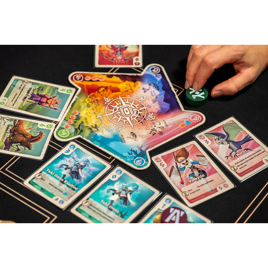 Renegade Game Studios: The Vale of Eternity - Drafting & Set Collection Card Game, Tame & Hunt Fantastical Monsters & Creatures, Ages 14+, 2-4 Players