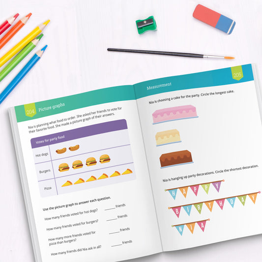 The IXL Ultimate 1st Grade Math Workbook, Activity Book for Kids Ages 6-7 Covering Addition, Subtraction, Place Value, Geometry, Counting Money, ... and More Mathematics (IXL Ultimate Workbooks)