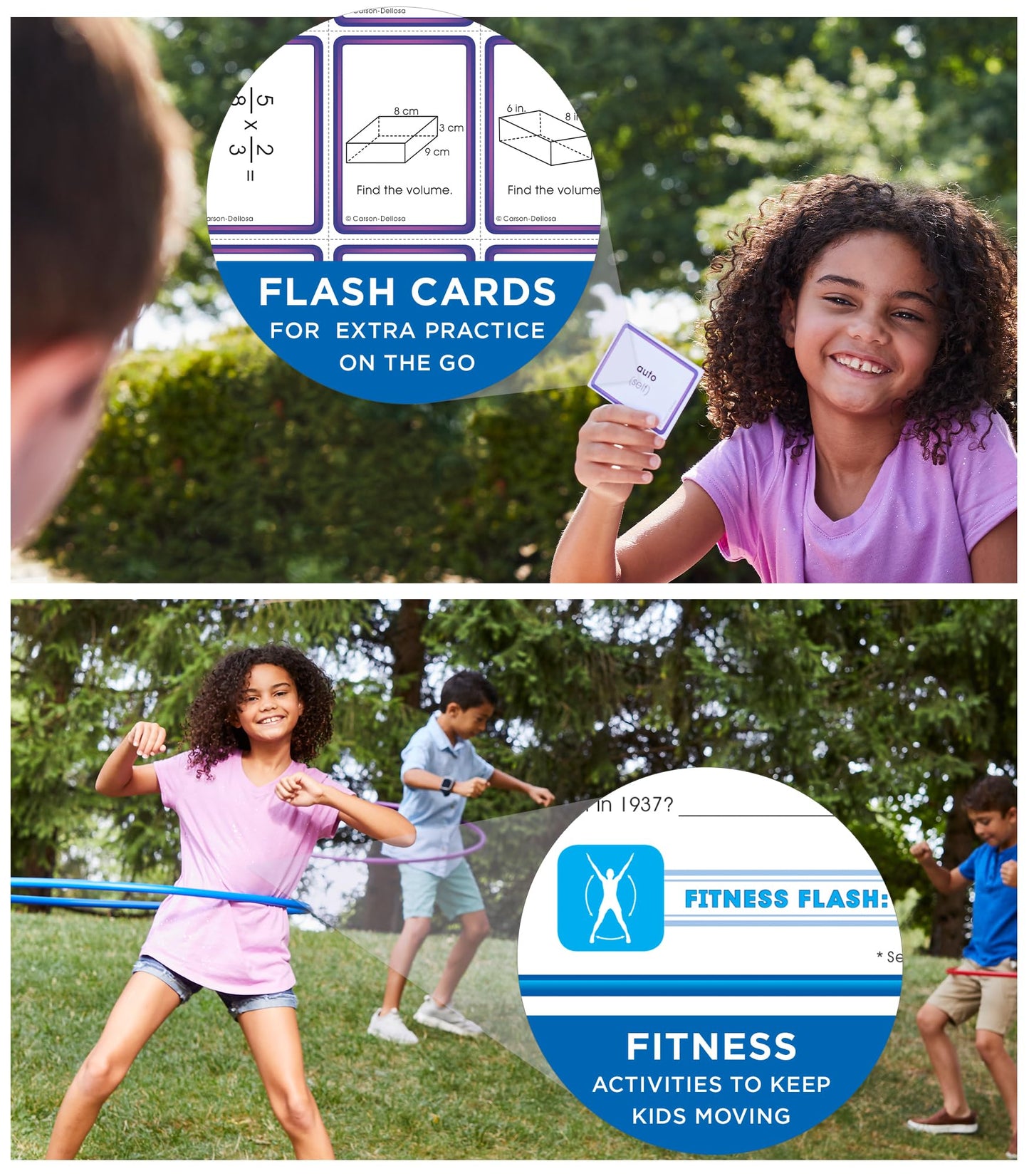 Summer Bridge Activities 4th to 5th Grade Workbooks All Subjects, Activity Book With Math, Reading Comprehension, Science, Fitness, Social Studies, Writing Practice, and Flash Cards (Volume 6)