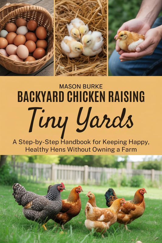 Backyard Chicken Raising for Tiny Yards: A Step-by-Step Handbook for Keeping Happy, Healthy Hens Without Owning a Farm