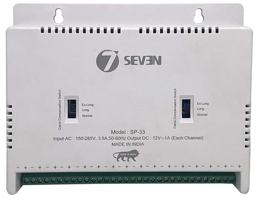 7SEVEN® CCTV Power Supply 16 Channel Camera 12V SMPS