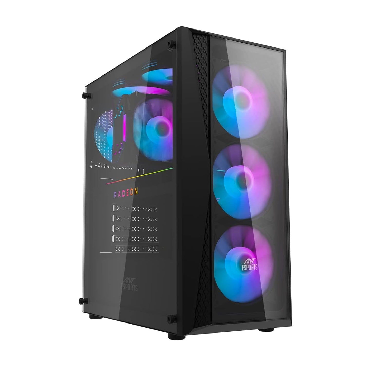 Ant Esports 220 Air Mid-Tower Gaming Cabinet (Black)